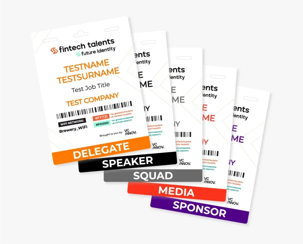 Conference Badge Printing Poole